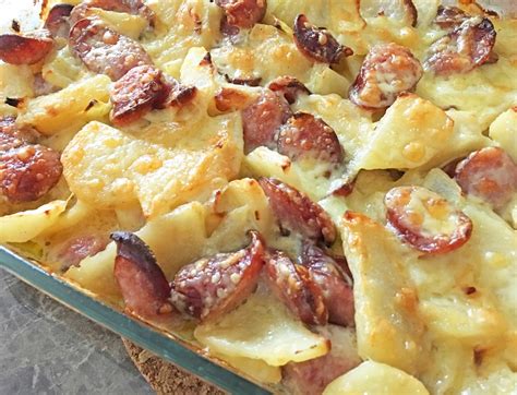 Potato and Sausage Baked Casserole recipe