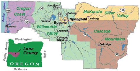 Precincts & Maps - Lane County Republicans