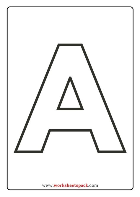 Alphabet Letters Printable Templates