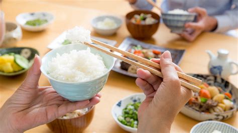 Why You Should Avoid Sticking Chopsticks In Rice At Restaurants