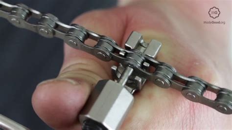 Break A Bike Chain With A Chain Tool - YouTube