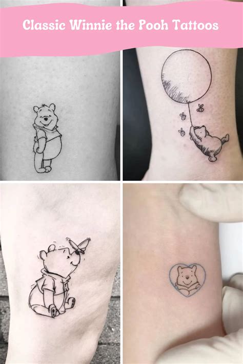 83+ Small Winnie the Pooh Tattoo Ideas | Winnie the pooh tattoos, Small ...