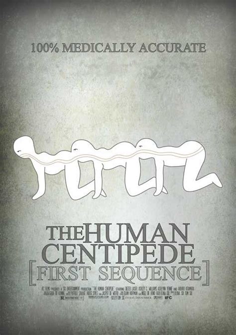 The Human Centipede 11x17 Movie Poster (2009) | Centipede, Full movies ...