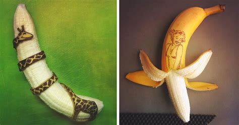 Artist Transforms Bananas Into Works Of Art | Bored Panda