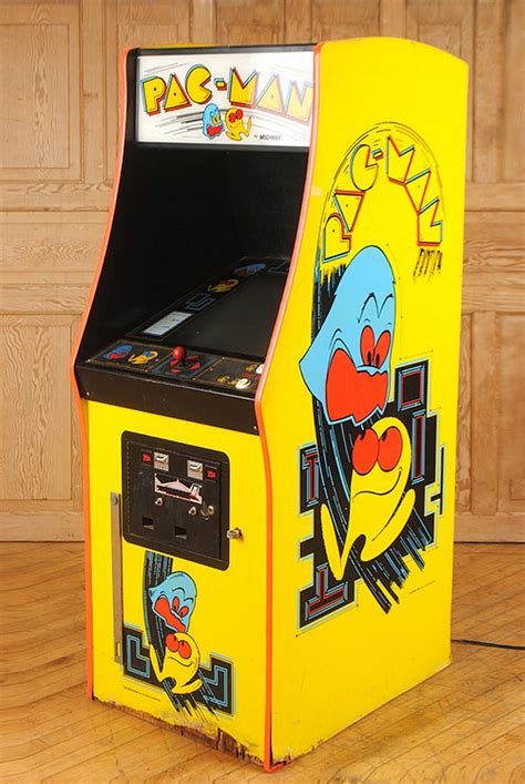 Sold Price: COIN OPERATED PAC MAN ARCADE MACHINE C.1980 - June 6, 0119 ...