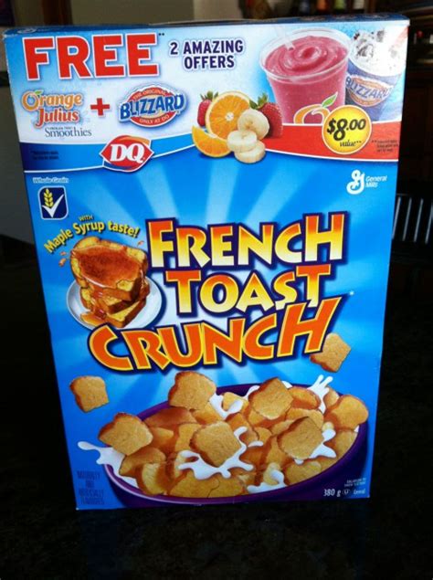 French Toast Crunch Review: General Mills Cereal - So Good