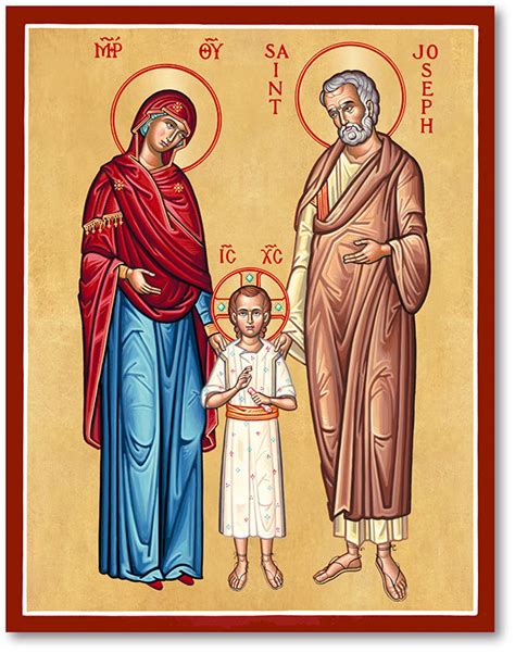 Icons of Christ: Holy Family Icon | Monastery Icons