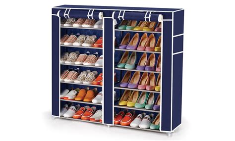 Canvas Shoe Rack | Groupon