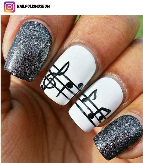 53 Musical Notes Nail Art Designs - Nerd About Town