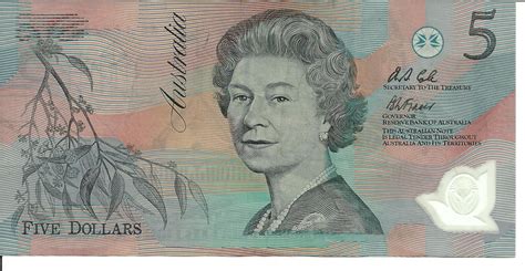 Banknote Collection: Australia 5 Dollar 1992