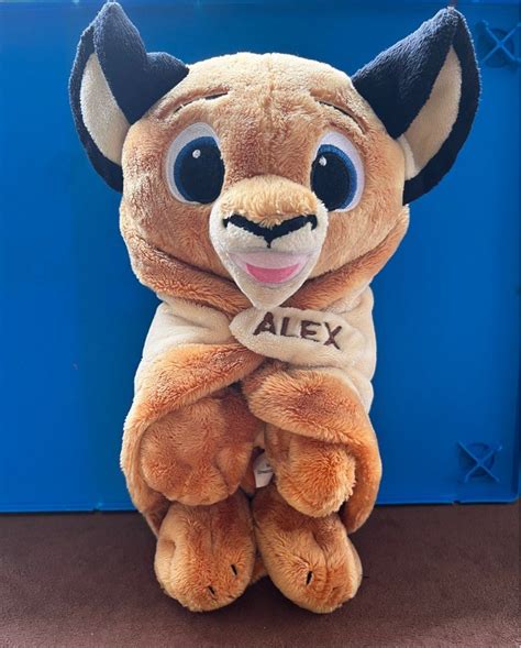 Baby Alex the Lion of Madagascar plushie on Carousell