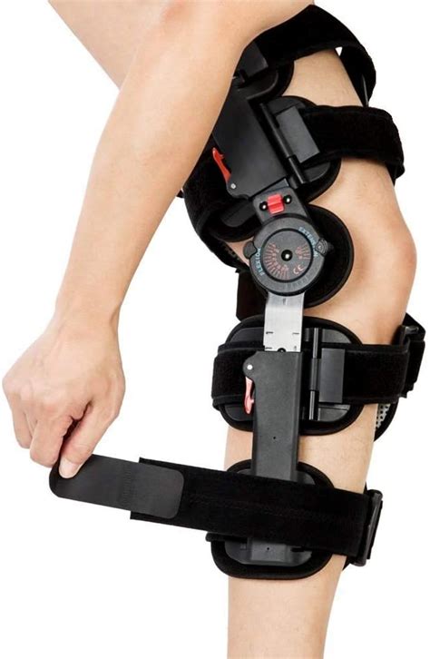 Buy Hinged Knee Brace Rom, Knee Support for Torn Acl, Meniscus Tear ...