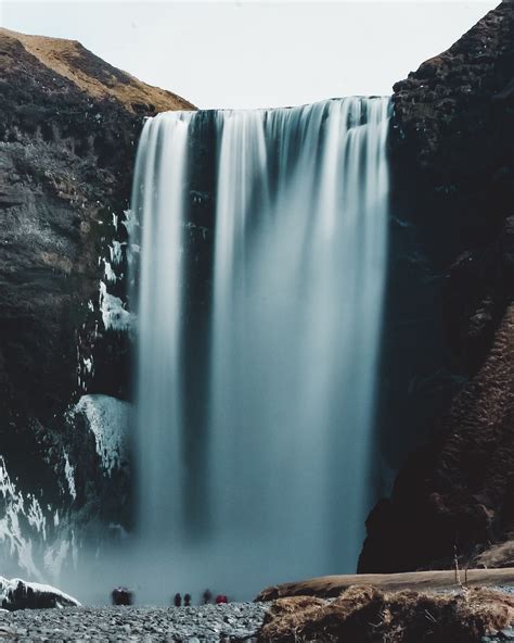 Long-exposure Photography of Waterfalls · Free Stock Photo