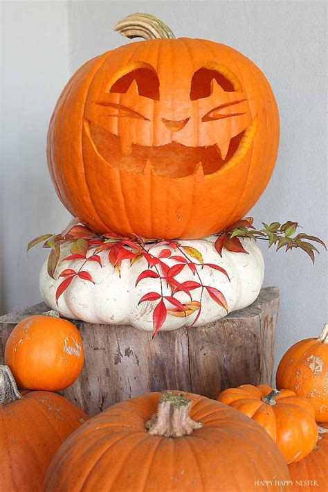 10 Essential Pumpkin Carving Tips and Tricks - Happy Happy Nester