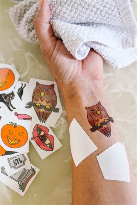 Printable Halloween Temporary Tattoos — Entertain the Idea