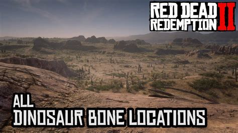 RDR2 All Dinosaur Bones Red Dead Redemption guide - YouTube