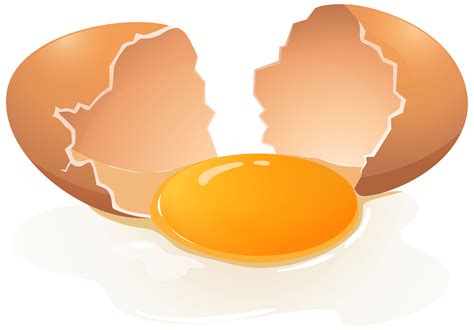 Broken Egg Cartoon Free Vector | Integra Diamonds