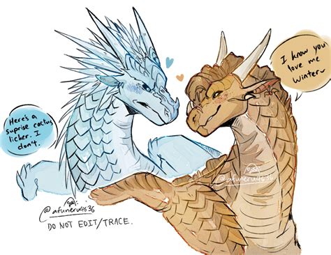 "B-baka" said Winter of the Icewings : r/WingsOfFire