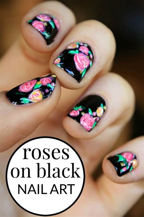 ROSE NAIL ART DESIGN - Mommy Moment