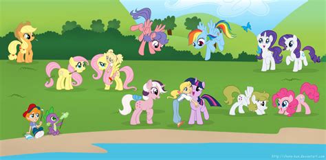 Meet The Ponies by GaiaGirl2468 on DeviantArt