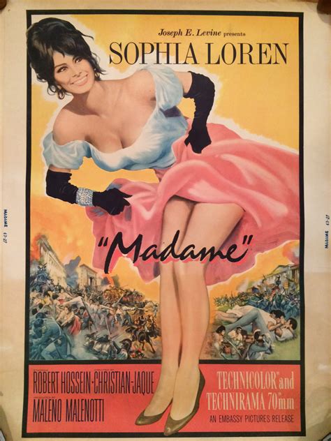 Madame starring Sophia Loren original Movie Poster 1962 | Collectors Weekly