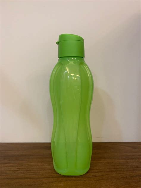 [Tupperware]Eco bottle 1 litre in green, Furniture & Home Living ...