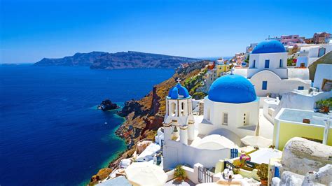 Santorini Greece Wallpapers - Top Free Santorini Greece Backgrounds ...