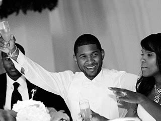 Ford Publicity: Usher Wedding Pic