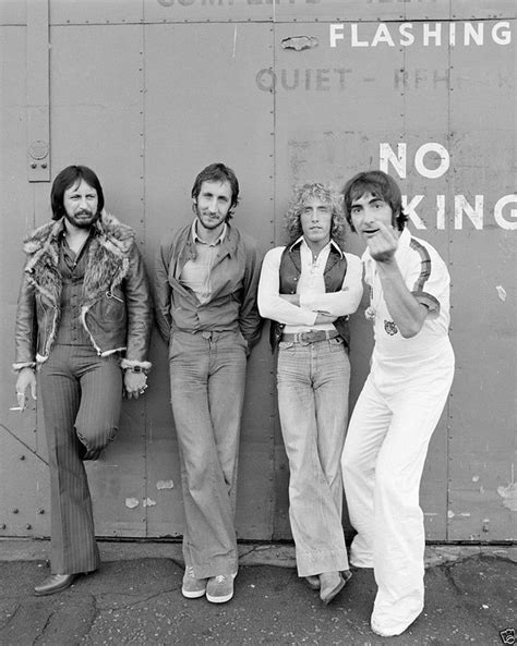 The Who 8x10 Photo #2 | eBay | Rock groups, The who band, Singer