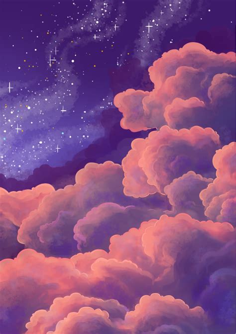 Clouds Aesthetic Painting 2022 – Mdqahtani