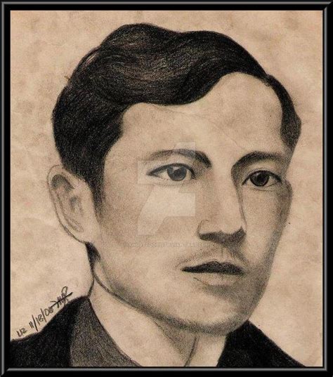 Jose Rizal Drawing : Jose Rizal vector portrait | Free SVG - Download ...