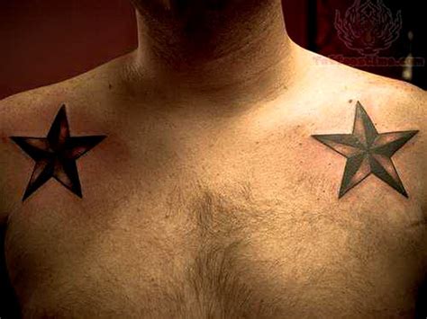 Small Star Tattoo Designs On Shoulder