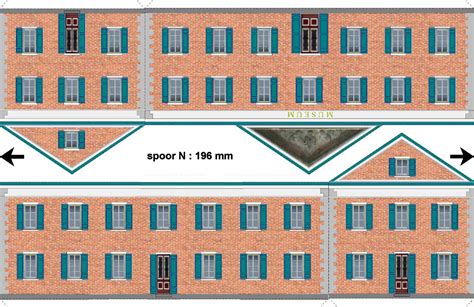 Printable N Scale Buildings