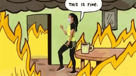 This Is Fine GIF - This Is Fine - Discover & Share GIFs