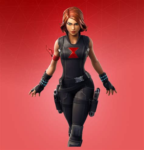 Fortnite Black Widow Skin - Character, PNG, Images - Pro Game Guides