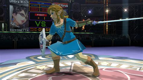 Breath of the Wild Link mod in Super Smash Bros. Wii U 6 out of 6 image ...