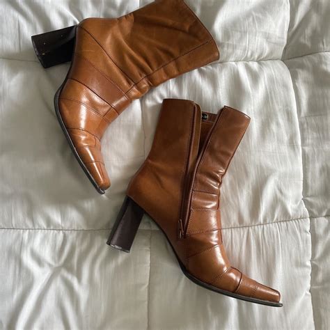 Diba leather boots, perfect for fall 🍂 #fall... - Depop