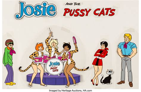 Josie and the Pussycats Promotional Artwork (Hanna-Barbera, 1970 ...