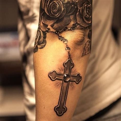 10 Holy Rosary Tattoos • Tattoodo