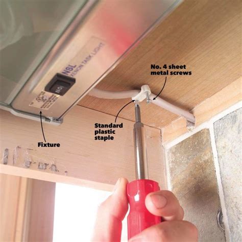 How to Install Under Cabinet Lighting in Your Kitchen | Under cabinet ...