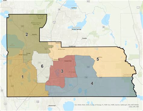 Map It: Orange County Board of County Commissioners Approves Final ...