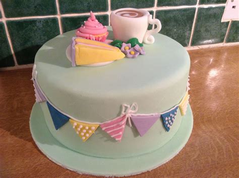 Macmillan coffee morning cake | Tea party cake, Macmillan coffee ...