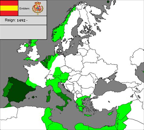 Map of Spanish Empire by jjwgomez10 on DeviantArt