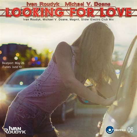 ‘LOOKING FOR LOVE’ COVER ART & RELEASE DATE – MICHAEL V. DOANE