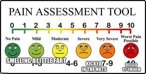 Pain scale - Imgflip