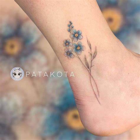 Top 61 Best Forget Me Not Tattoo Ideas - [2021 Information Guide ...