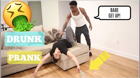 DRUNK GIRLFRIEND PRANK ON BOYFRIEND! - YouTube