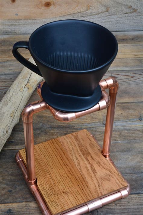 Copper Pour Over Coffee Maker Travel Mug Edition - Etsy