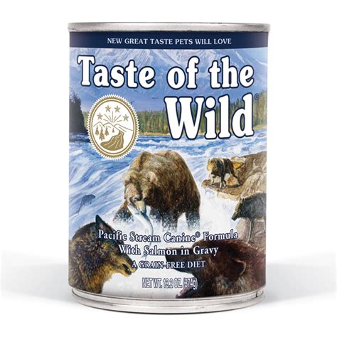 Taste of the Wild Pacific Stream Grain-Free Smoked Salmon in Gravy Dog ...