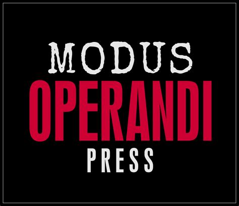 About Us – Modus Operandi Press